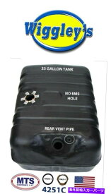 Fuel Gas Tank プラスチック燃料タンクMTS 4251Cフィット78フォードブロンコ33GALリアベントパイプ - EMSなし PLASTIC FUEL TANK MTS 4251C FITS 78 FORD BRONCO 33GAL REAR VENT PIPE - NO EMS