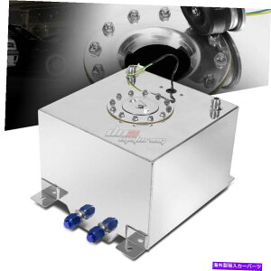 Fuel Gas Tank 5K/18.8LtA~jE[X/htgR/KXZ^N+Lbv+xM 5 GALLON/18.8L FULL ALUMINUM RACING/DRIFTING FUEL/GAS CELL TANK+CAP+LEVEL SENDER