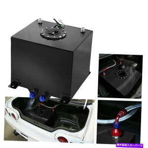 Fuel Gas Tank 5KR[eBOꂽA~jERdrK\^NxZ_[[X/htgubN 5 GALLON COATED ALUMINUM FUEL CELL GAS TANK & LEVEL SENDER RACING/DRIFTING BLACK