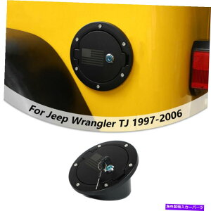 Fuel Gas Tank A~jEhARtB[^NKXtW[vO[TJ 1997-06 US Flag̃bN Aluminum Door Fuel Filler Tank Gas w/ Lock For Jeep Wrangler TJ 1997-06 US Flag