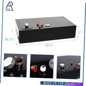 Fuel Gas Tank 17KXg[gbhRdrLbvxZ_[70LA~jEtK\^N 17 Gallon Street Rod Fuel Cell Gas Tank with Cap & Level Sender 70L Aluminum