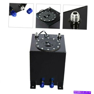 Fuel Gas Tank ubN2.5KYRdrK\^N+xZ_[R[eBOA~jE[X BLACK 2.5 GALLON DRIFTING FUEL CELL GAS TANK+LEVEL SENDER COATED ALUMINUM RACING