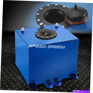 Fuel Gas Tank 5Ku[A~jE[X/htgRdrK\^N+xZ_[ 5 GALLON BLUE POLISHED ALUMINUM RACING/DRIFTING FUEL CELL GAS TANK+LEVEL SENDER