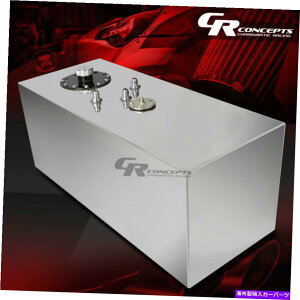 Fuel Gas Tank 19K̃gbvtB[hA~jEKXRdr^N+Lbv+xM+tH[ 19 GALLON TOP-FEED POLISHED ALUMINUM GAS FUEL CELL TANK+CAP+LEVEL SENDER+FOAM