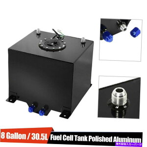 Fuel Gas Tank htgRdrK\^N8KA~jExZ_[R[eBO[VOubN Drifting Fuel Cell Gas Tank 8 Gallon Aluminum & Level Sender Coated Racing Black