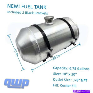 Fuel Gas Tank 20 x10 "XpR^N6.75KK\^NAEgbg3/8 '' NPT-HOT ROD/ DUNE BUGGY 20 x10" Spun Fuel Tank 6.75 Gallon Gas Tank Outlet 3/8'' NPT-Hot Rod/ Dune Buggy