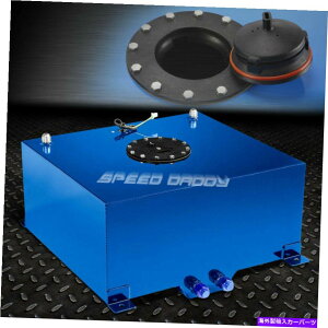 Fuel Gas Tank 15.5Ku[R[eBOA~jE[X/htgRdrK\^N+xZ_[ 15.5 GALLON BLUE COATED ALUMINUM RACING/DRIFT FUEL CELL GAS TANK+LEVEL SENDER