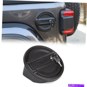 Fuel Gas Tank O[̂߂̃bNKXLbvRhAKX^NJo[JL 2/4hA2018+ CL Locking Gas Cap Fuel Door Gas Tank Cover For Wrangler JL 2/4-Door 2018+ CL