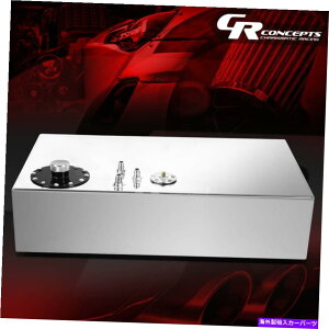 Fuel Gas Tank 17K̃gbvtB[hA~jEKXRdr^N+Lbv+xM+tH[ 17 GALLON TOP-FEED POLISHED ALUMINUM GAS FUEL CELL TANK+CAP+LEVEL SENDER+FOAM