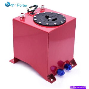 Fuel Gas Tank 2.5K̃htgRdrK\^N+xZ_[R[eBOA~jE[X RED 2.5 GALLON DRIFTING FUEL CELL GAS TANK+LEVEL SENDER COATED ALUMINUM RACING