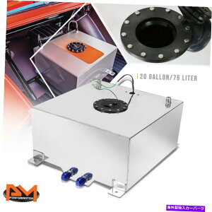 Fuel Gas Tank 20ǨyʃA~jENRdr/K\^N+xZ_[ubNLbv 20 Gallon Lightweight Aluminum Chrome Fuel Cell/Gas Tank+Level Sender Black Cap