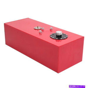 Fuel Gas Tank 15K̃A~jE[X/htgRdrK\^N+Lbv+xZ_[bh 15 GALLON ALUMINUM RACING/DRIFT FUEL CELL GAS TANK+CAP+LEVEL SENDER RED