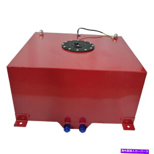 Fuel Gas Tank 15KyʃA~jEԔRdr/K\^N +xZ_[ubNLbv 15 Gallon Lightweight Aluminum Red Fuel Cell/Gas Tank + Level Sender Black Cap