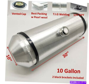 Fuel Gas Tank 10�K����10 x30�Z���^�[�X�p���A���~�j�E���K�\�����^���N /�R���^���N1/4 NPT�A�E�g���b�g 10 Gallons 10 x30 Center Fill Spun Aluminum Gas Tank / Fuel Tank 1/4 NPT Outlet