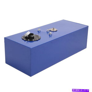 Fuel Gas Tank 15KLbv+xZ_[u[gbvtB[hA~jE[VORdrK\^N 15 GALLON CAP+LEVEL SENDER BLUE TOP-FEED ALUMINUM RACING FUEL CELL GAS TANK
