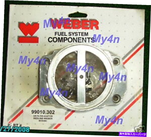 Carburetor g^20RXgbNGAN[i[A_v^[EF[o[Y Toyota 20r stock air cleaner adapter Weber carb
