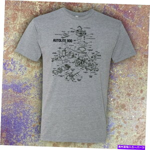 Carburetor �N�[�� - �I�[�g���C�g1100�L���u���^�[�}-T�V���c - �������� - �t�H�[�h�}�X�^���O+ Cool - Autolite 1100 Carburetor Diagram - T-Shirt - Free Shipping -Ford Mustang+�y���s�A���i�z