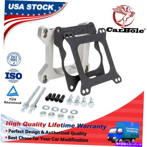 Carburetor lp{ALu^[L}jz[hA_v^[LbgYXy[T[ANZT[ Square Bore Carburetor to Spread Bore Manifold Adapter Kit Carb Spacer Accessory