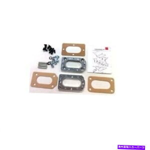 Carburetor スバルの在庫摂取マニホールドへのウェーバーキャブレターアダプター1985-1987 1.8L Weber carburetor adapter to stock intake manifold for Subaru 1985-1987 1.8L