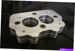 Carburetor �g���C�p���[�r�b�O���`�F�X�^�[�C���e�[�N���C�U�[�A�_�v�^�[�v���[�g�ɏ�����2G�L���u���^�[�ɓK������ Fits Tri Power Big Rochester Intake Riser Adapter Plate to Small 2G Carburetor�y���s�A���i