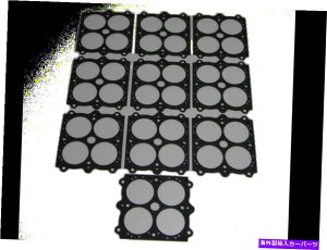 Carburetor �z���[108-5�X���b�g���{�f�B�K�X�P�b�g1-11/16 x 1-1/16�{�A650-800 CFM 10�p�b�N Holley 108-5 Throttle Body Gasket 1-11/16 x 1-1/16 Bore 650-800 CFM 10 Pack�y���s�A���i�z
