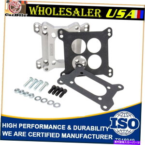 Carburetor A~jELu^[A_v^[lpv[g̓Lu^[{AɍLČL}jz[h Aluminum Carburetor Adapter Square Plate Bore Carburetor to Spread Bore Manifold