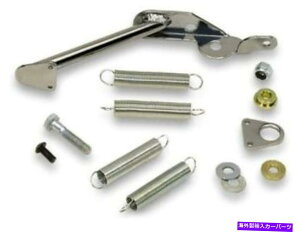Carburetor Moroso 64923Lu^[Xbg^[XvOLbg-Holley4500X^C-Chrome Moroso 64923 Carburetor Throttle Return Spring Kit - Holley 4500 Style - Chrome