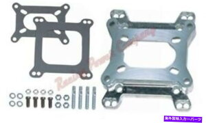 Carburetor RPC R2065 2BBL4BBLLu^[}jz[hA_v^[v[g RPC R2065 2BBL to 4BBL Carburetor Manifold Adapter Plate