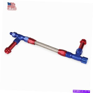 Carburetor US Red Aluminium 8 An Holley 4150�f���A���t�B�[�h�R�����C���L�b�g�Y���������i�ґgan8 US Red Aluminum 8 AN Holley 4150 Dual Feed Fuel Line Kit Carb Fittings Braid AN8�y���s�A���i�z