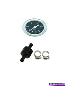 Carburetor RPC R5715hCQ[W0-15 PSI W/CCA_v^[tBbeBO RPC R5715 Dry Gauge 0-15 PSI w/ In-Line Adapter Fitting