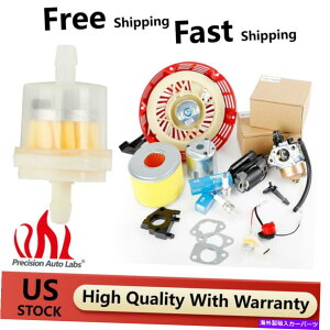 Carburetor GX390 GX340�����L���u���^�[�C�O�j�b�V�����R�C���X�p�[�N�v���O�G�A�t�B���^�[�z���_13HP GX390 GX340 Recoil Carburetor Ignition Coil Spark Plug Air Filter For Honda 13HP