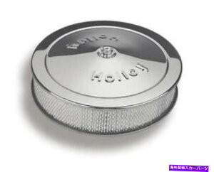 Carburetor Vz[[GAN[i[A14 "x 3"ANbLAKXA4150,4160AtB^[Ggt NEW HOLLEY AIR CLEANER,14" X 3",CHROME PLATED,GAS,4150,4160,WITH FILTER ELEMENT