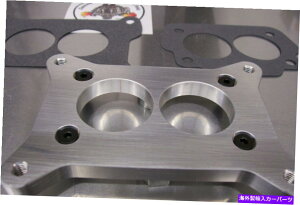 Carburetor Fitech EFI 2oA_v^[傫GM`FX^[2GCLu^[ɓK܂ Fits FiTech EFI Two Barrel Adapter to a Large GM Rochester 2GC Carburetor