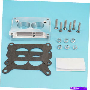 Carburetor Holley 2-Barrel 350 500 4412 CFM CHEVY TBI 1.75p̃Lu^[}jz[hA_v^[ Carburetor manifold adapter for Holley 2-barrel 350 500 4412 cfm chevy TBI 1.75