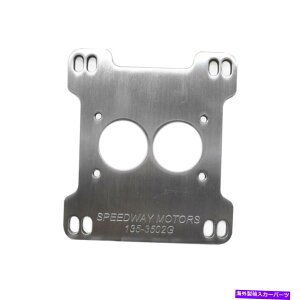 Carburetor IMCAXybN500 CFM 2o2GLu^[A_v^[YBN[gGWp̃v[g IMCA Spec 500 CFM 2 Barrel 2G Carburetor Adaptor Carb. Plate For Crate Engines