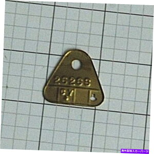 Carburetor 1957 2626S C7���t�J�[�^�[WCFB�u���XID�^�OCorvette Chevy 2x4 245��270 HP New 1957 2626S C7 DATED CARTER WCFB BRASS ID TAG CORVETTE CHEVY 2X4 245 & 270 HP NEW