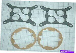 Carburetor 1956 61KXPbgZbgY͐ێ您уGAN[i[RxbgƃV{[̃fANbhɃZbg 1956 61 GASKET SET CARB TO INTAKE AND TO AIR CLEANER CORVETTE & CHEVY DUAL QUADS