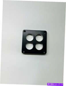 Carburetor 1956-57 Continental Mark IILu^[Xy[T[v[gubNzɎ_A~jEV 1956-57 CONTINENTAL MARK II CARBURETOR SPACER PLATE-BLACK ANODIZED ALUMINUM NEW