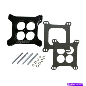 Carburetor 1.5 "4z[rbgA~jE4150z[ubNCNC@BHXy[T[Lu[^[ 1.5" 4 Hole Billet Aluminum 4150 Holley Black CNC Machined Spacer Carburator