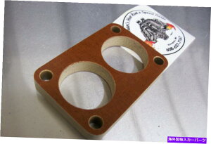 Carburetor EF[o[44mm DCNFLu^[Xy[T[CU[tFm[≏̃CU[44 mm 1/2 " Fits Weber 44mm DCNF Carburetor Spacer Riser Phenolic Insulator Riser 44 mm 1/2"