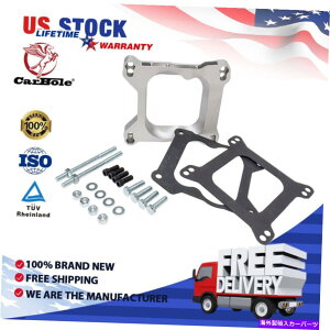 Carburetor 1932XNGALu^[A_v^[Lbg{ALu^[L邽߂Ƀ}jz[hL 1932 Square Carburetor Adapter Kit Bore Carburetor to Spread Bore Manifold US