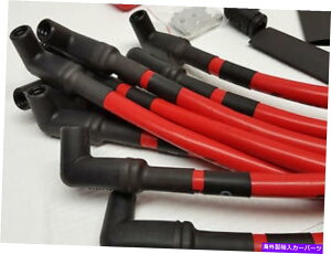 Carburetor JX^ANZv25V[YS/BV{[v8[XXp[NvOCƃq[gX[u Custom Accel Pro 25 Series S/B Chevy V8 Race spark plug wires with heat sleeves