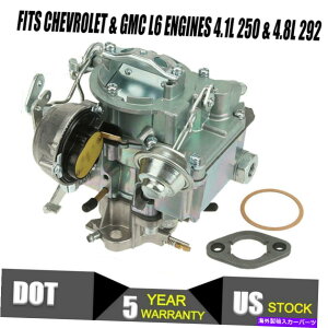 Carburetor �L���u���^�[1 BBL���`�F�X�^�[�t�B�b�g1963-96�V�{���[��GMC 250��292 W/�`���[�N�T�[���X�^�b�g Carburetor 1 BBL Rochester Fit for 1963-96 Chevy&GMC 250&292 W/Choke Thermostat�y���s�A���i�z