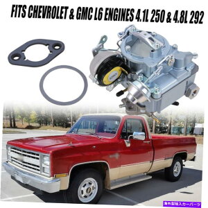 Carburetor 1BBL���`�F�X�^�[�p�V�{���[GMC 250�����292 W/�`���[�N213�L���u���^�[C10 1970-1974 12V 1BBL Rochester For Chevy GMC 250 & 292 W/Choke 213 Carburetor C10 1970-1974 12V�y���s�A���i�z