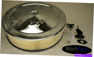 Carburetor IMPCO CT425 425 14 "CHROME 5-1/8 CFM HPpHolley 14C`GAtB^[N[i[ HOLLEY 14 INCH AIR FILTER CLEANER FOR IMPCO CT425 425 14" CHROME 5-1/8 CFM HP