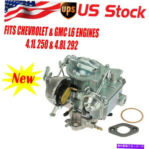 Carburetor �L���u���^�[1 BBL���`�F�X�^�[�t�B�b�g1963-96�V�{���[��GMC 250��292 W/�`���[�N�T�[���X�^�b�g Carburetor 1 BBL Rochester Fit 1963-96 Chevy & GMC 250 & 292 W/Choke Thermostat�y���s�A���i�z