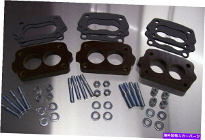 Carburetor gCp[CU[`FX^[X[2GLu^[Xy[T[tFm[CU[1/2 "P Fits Tri Power Riser Rochester Small 2G Carburetor Spacer Phenolic Riser 1/2" P