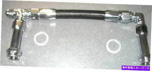 Carburetor 08z[4150fAtB[hYRCbgCLbgubNvz[XV[N 08 AN Holley 4150 Dual Feed Carb Fuel Inlet Line Kit Black Pro Hose Show Chrome