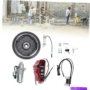 Carburetor z_GX240 8HP GX270 9HPdX^[gLbgX^[^[[^[tCzC[XCb`p For Honda GX240 8HP GX270 9HP Electric Start Kit Starter Motor Flywheel Switch