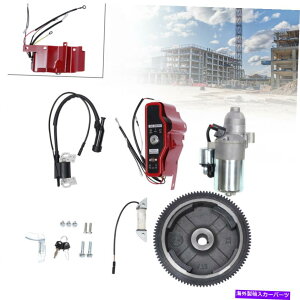 Carburetor Electric Start Kit Starter Motor w/ keinad gx270 9hp gx240 8hpp̃L[XCb`{bNX Electric Start Kit Starter Motor W/ Key Switch Box For Honad GX270 9HP GX240 8HP